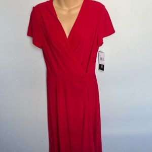 NWT Peceptions red dress size size Large